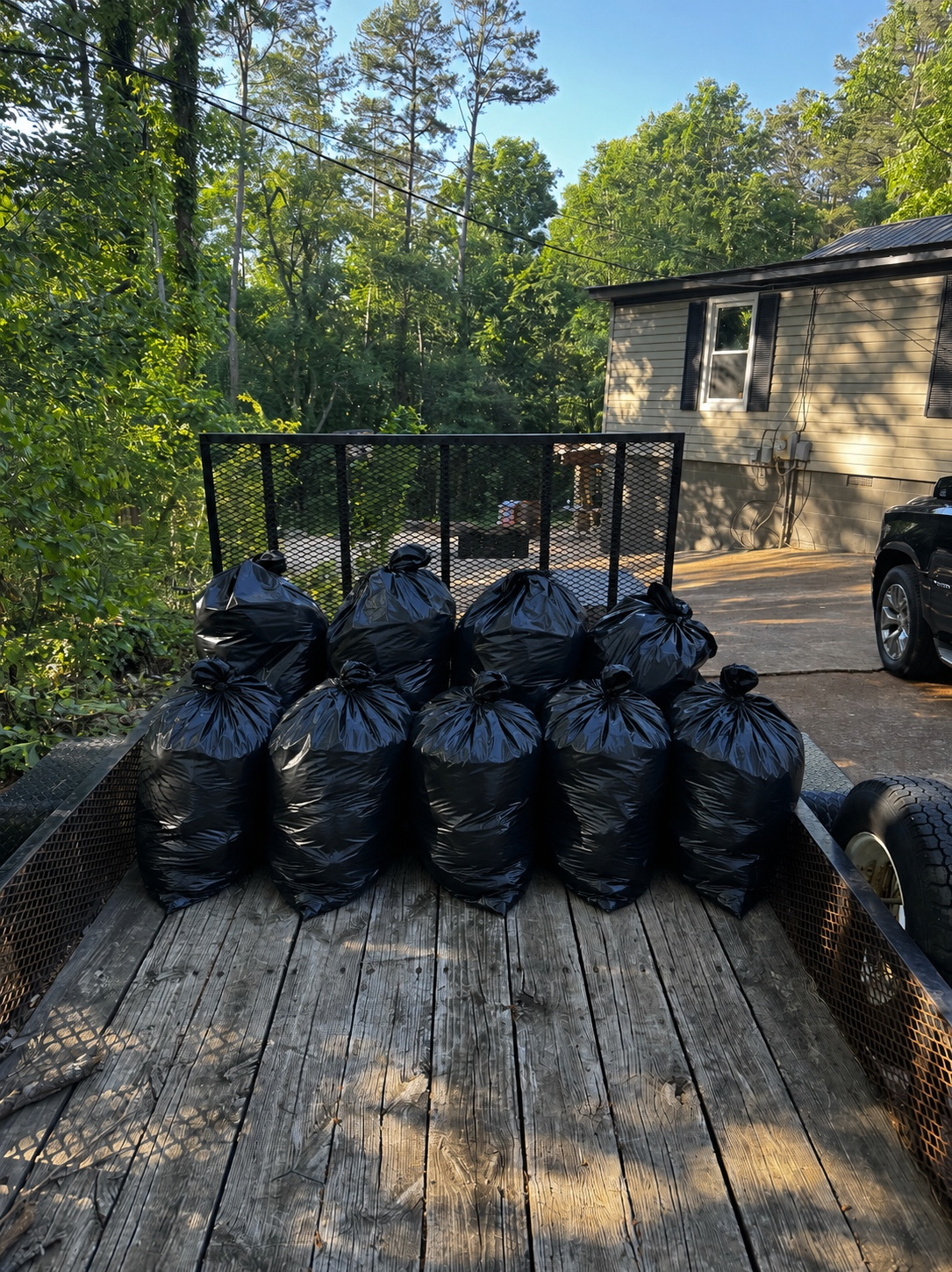 Cleanup and haul-off service